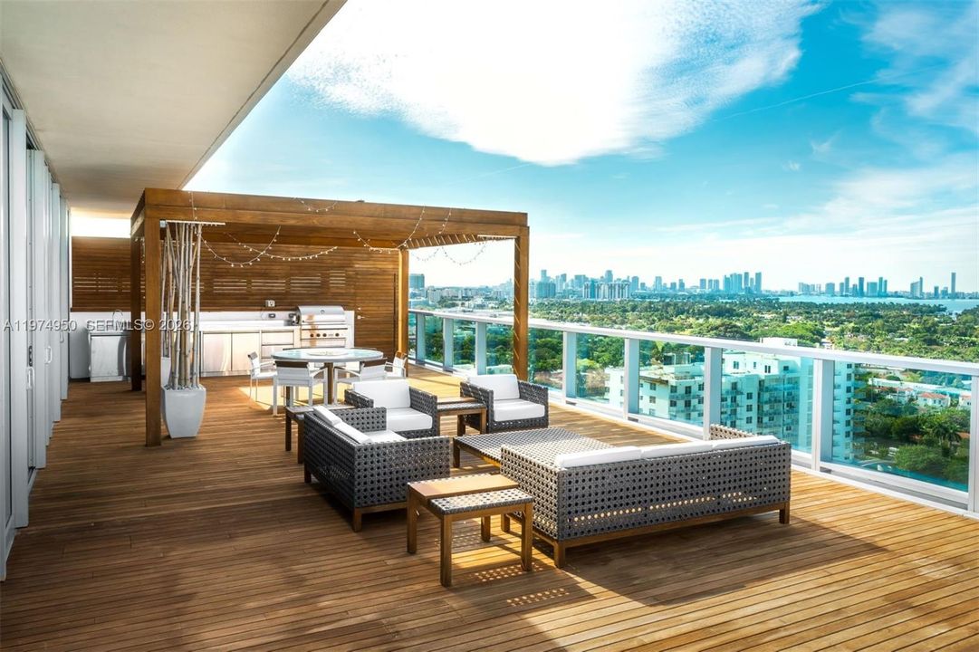 3rd Floor Rooftop Deck