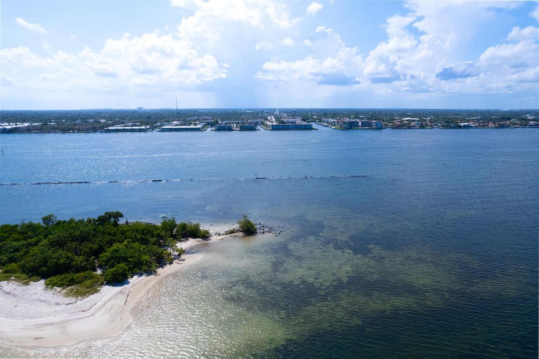 Aerial Intracoastal Munyon Island