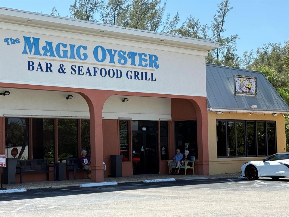 Magic Oyster seafood bar exterior