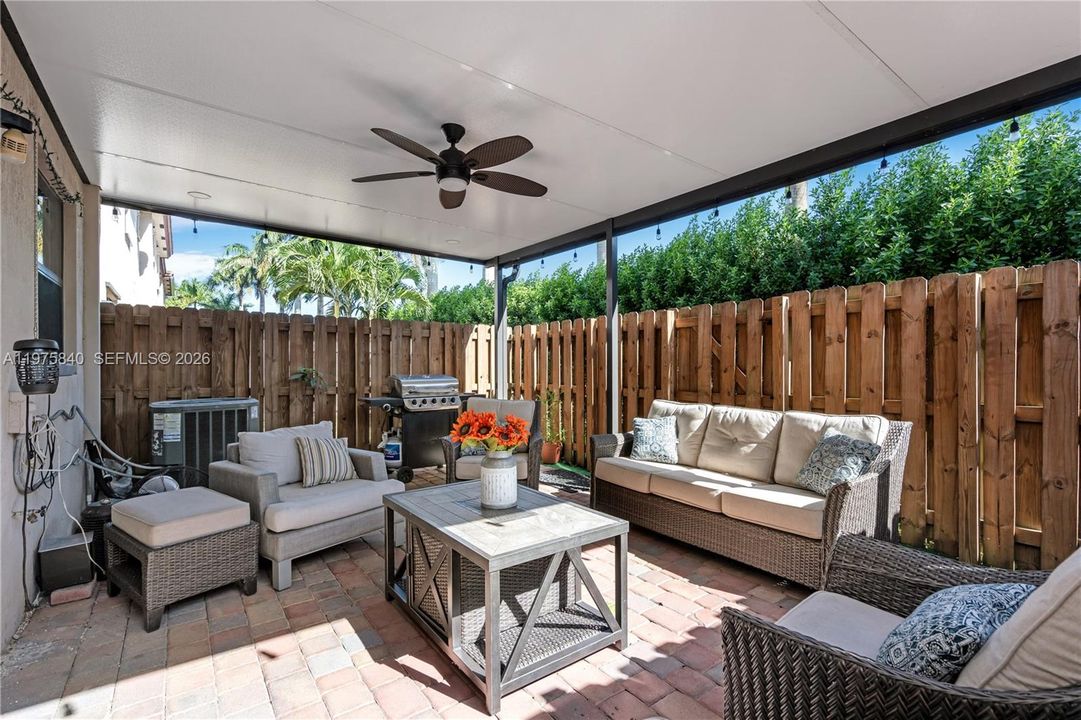 Patio/New cover and floors