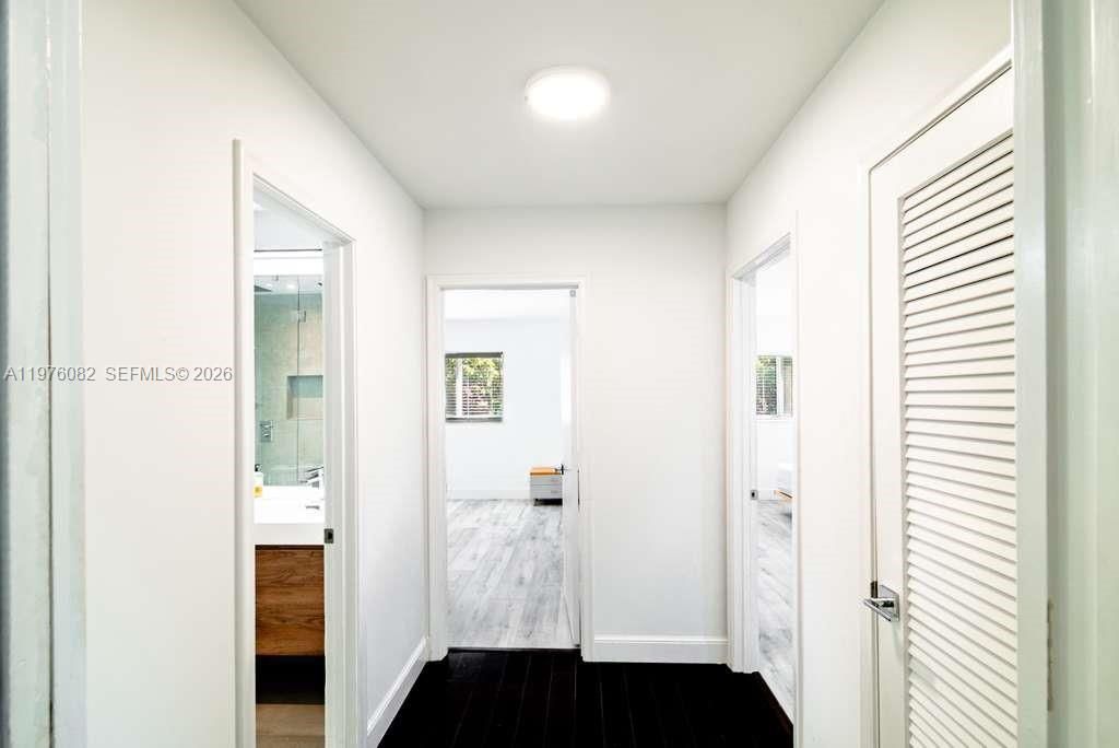Bedrooms hallway