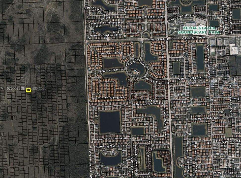 Location in west miami