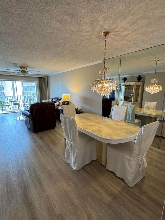 Dining and Living room