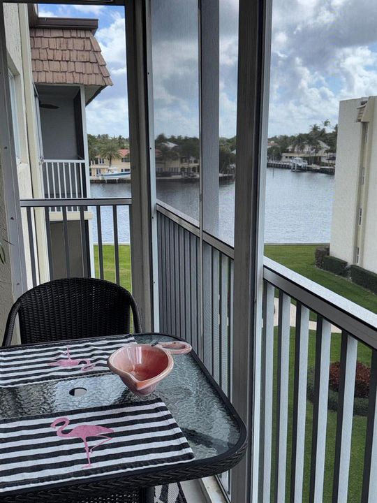 Looking out at the ICW