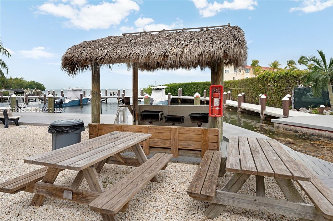 Grilling area