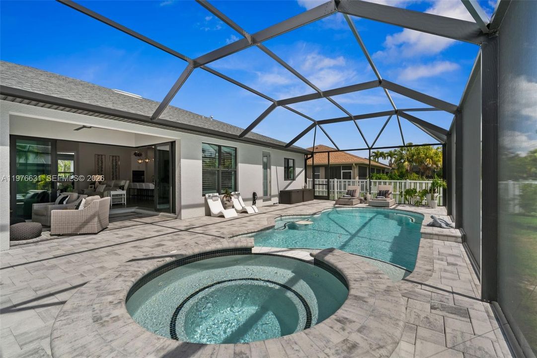 Take a dip in the spa!