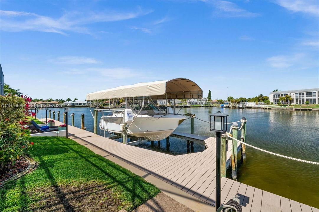 Boat Dock on Bimini Canal