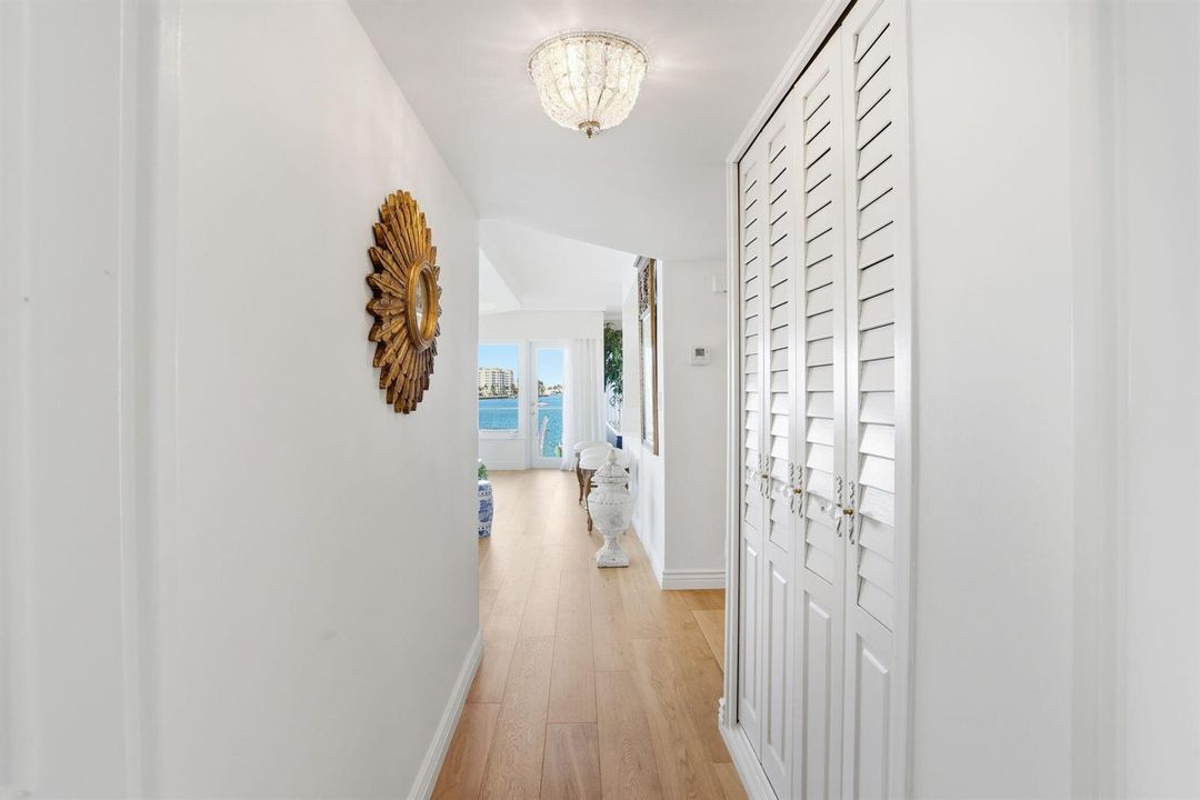 Hallway from Bedrooms