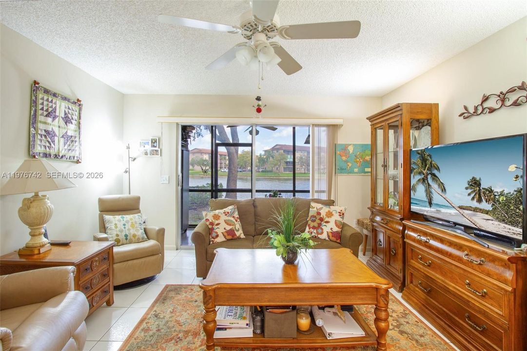 Spacious living area
