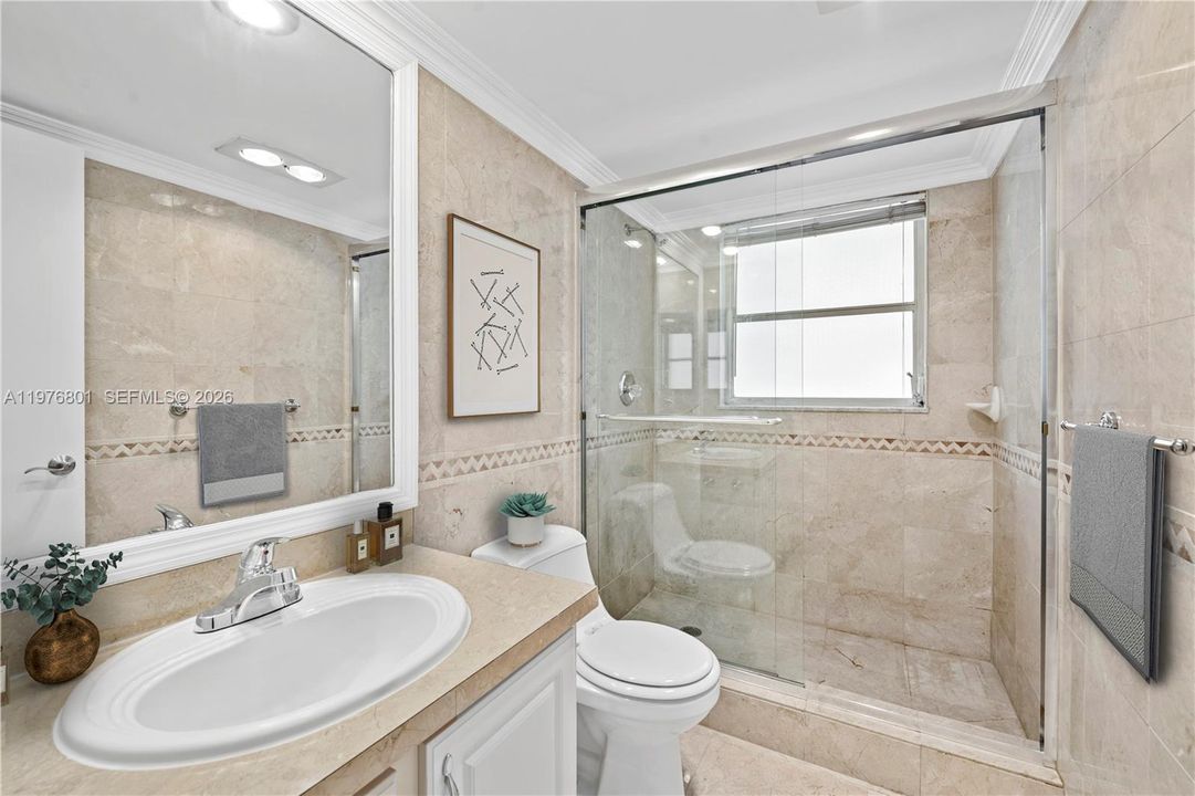 Second bathroom