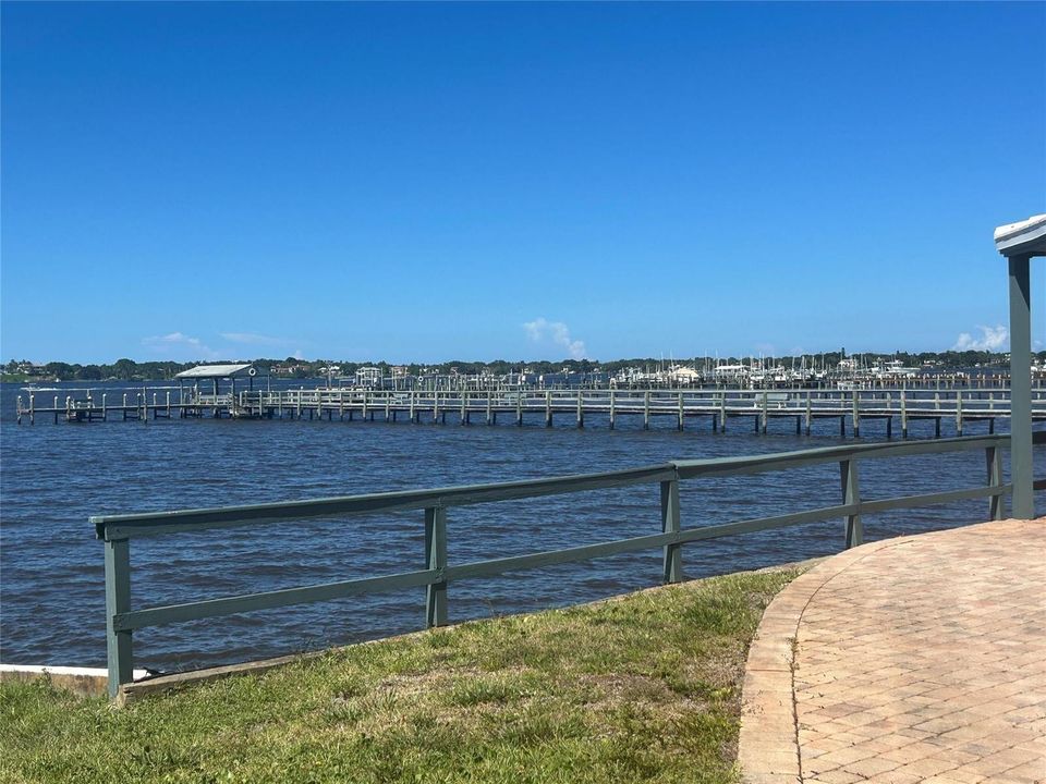 View towards the Dock/ Pier