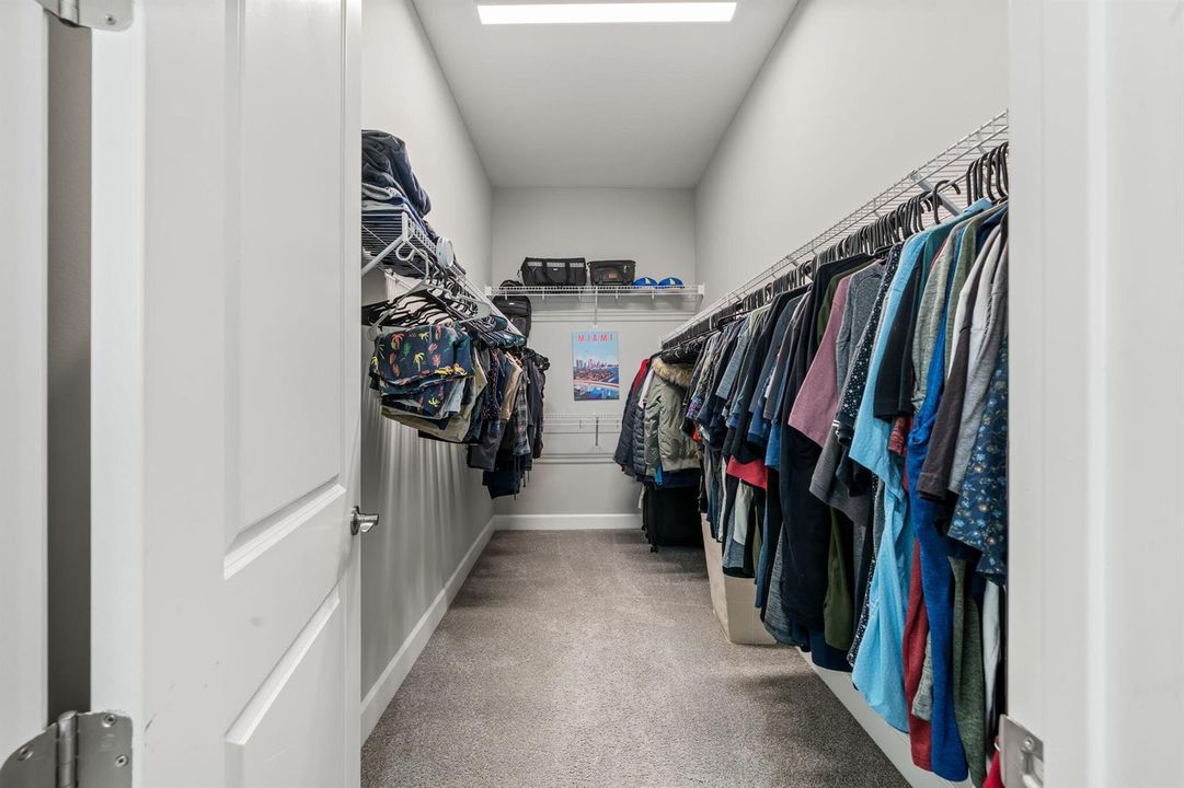 Primary Walk-In Closet