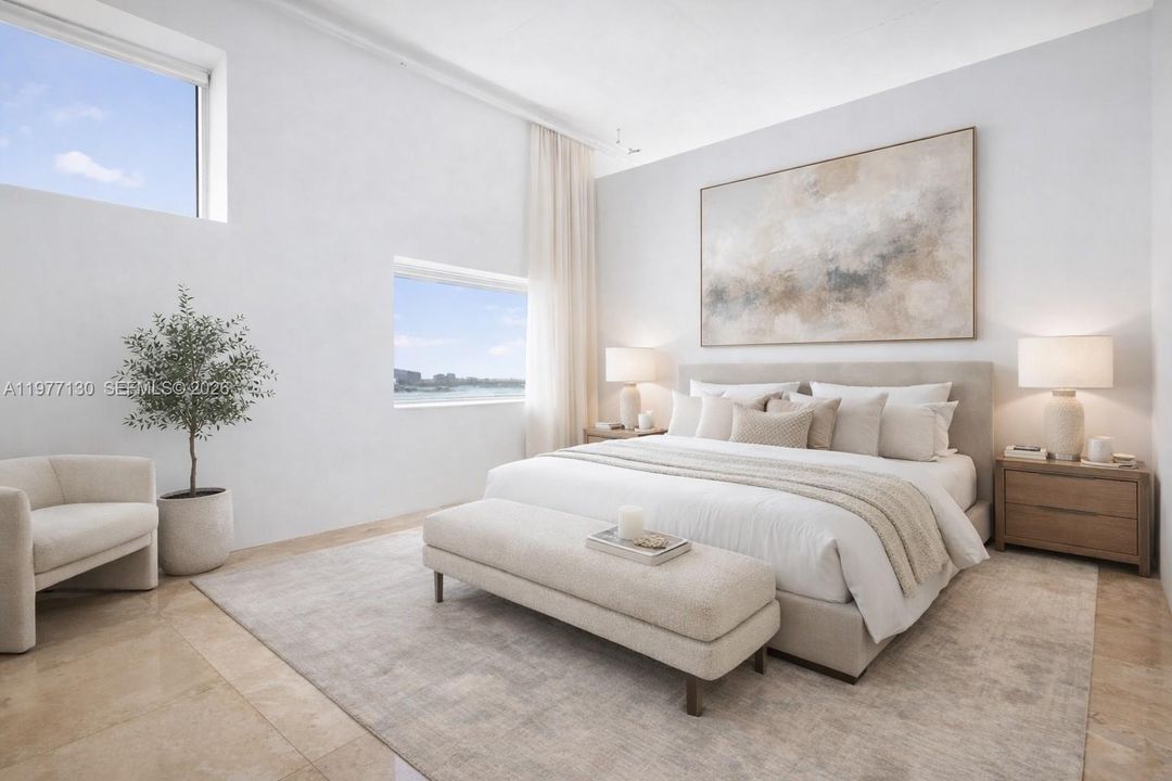 VIRTUALLY STAGED - PRIMARY BEDROOM