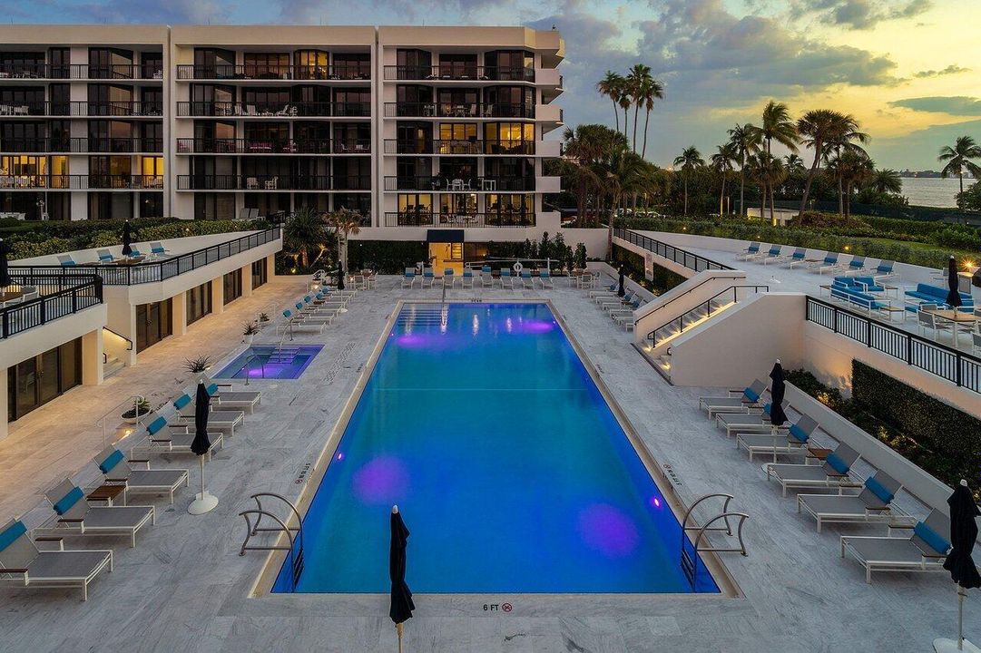 Pool View From Living Room