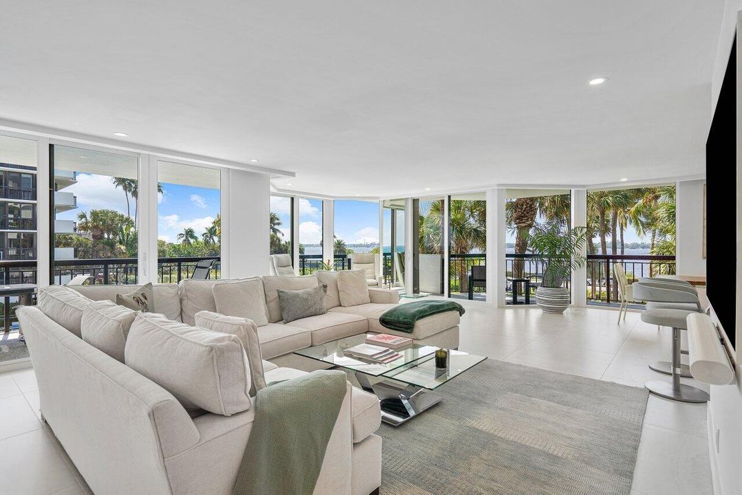 Living Room & Intracoastal Views