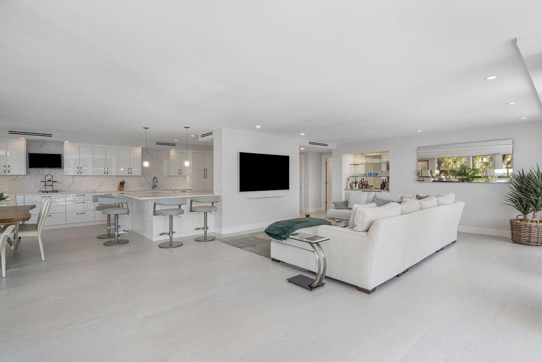 Open Living Room & Bar