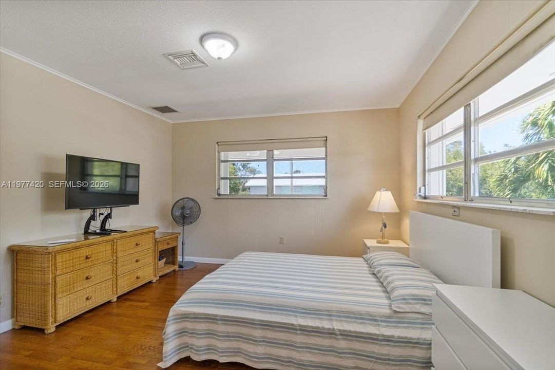 Primary bedroom offering comfort and privacy.