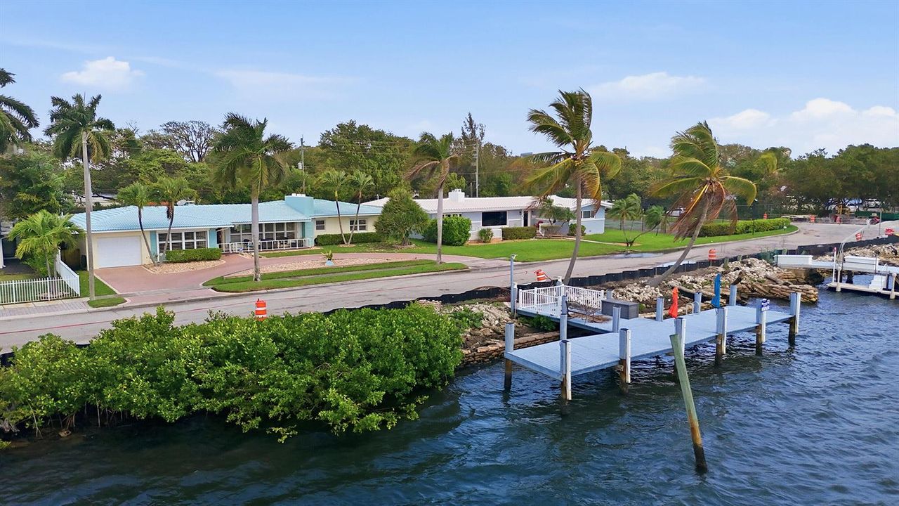 Front & dock