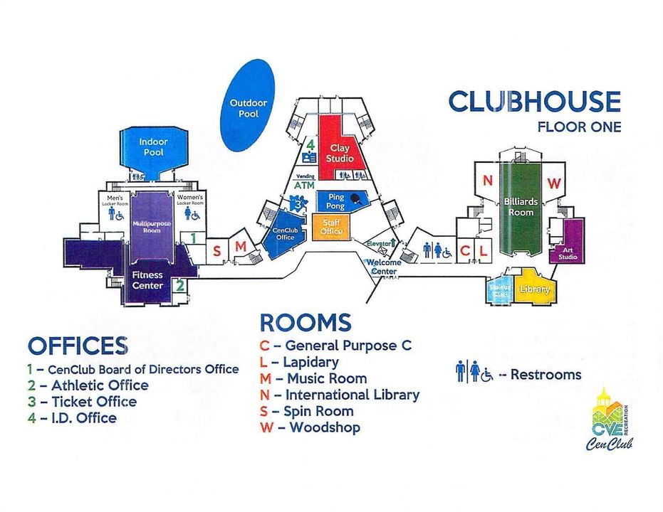 Clubhouse - Floor 1