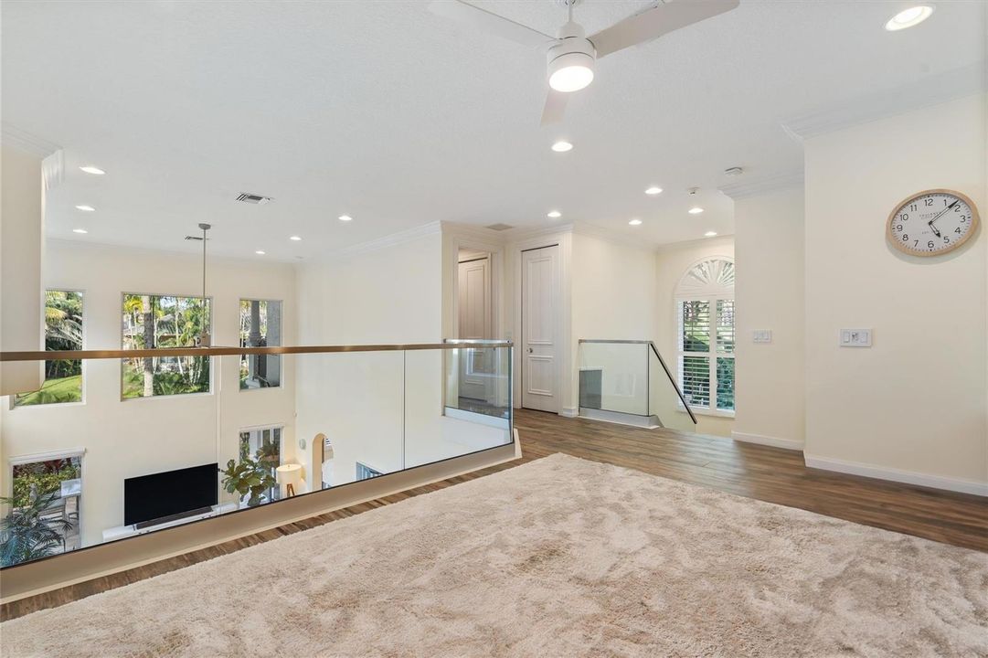 Loft Overlooking Family Room