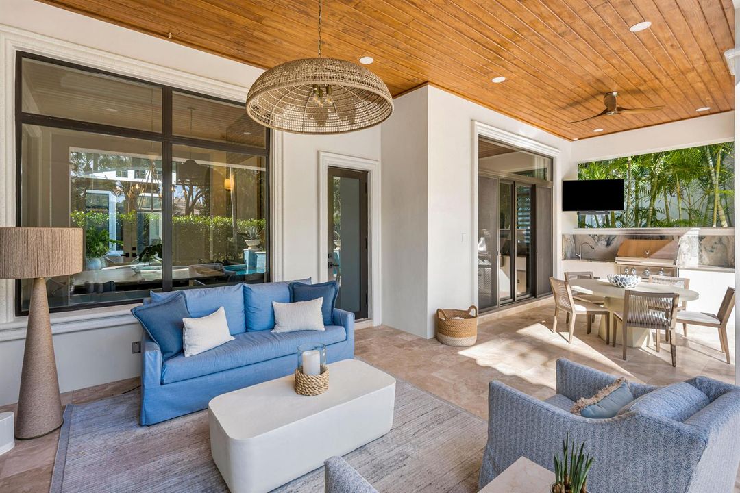 Covered patio