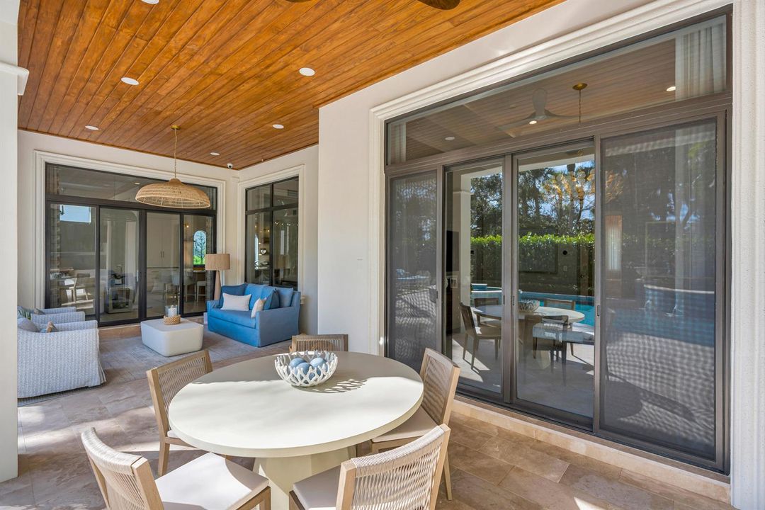 Covered patio