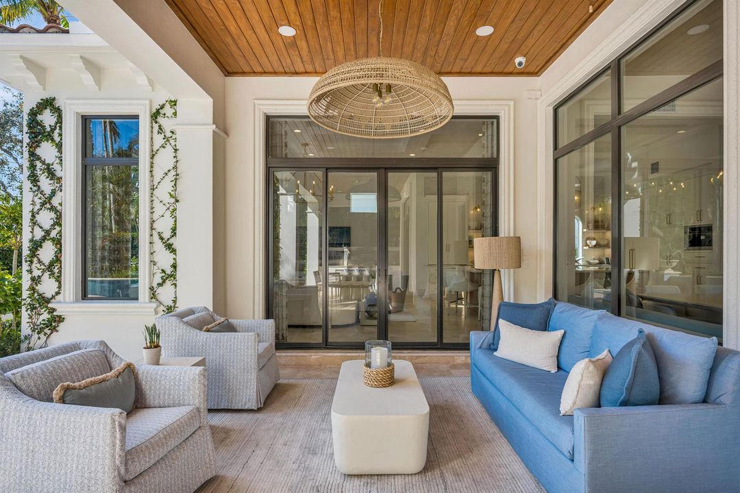 Covered patio