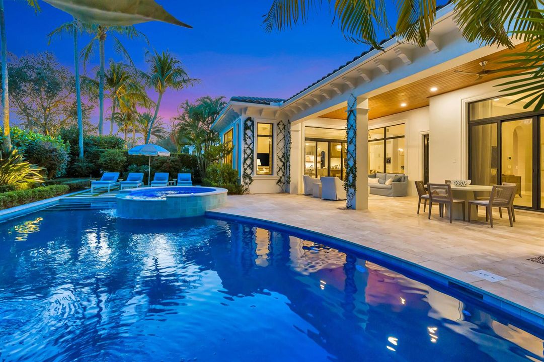 Pool twilight