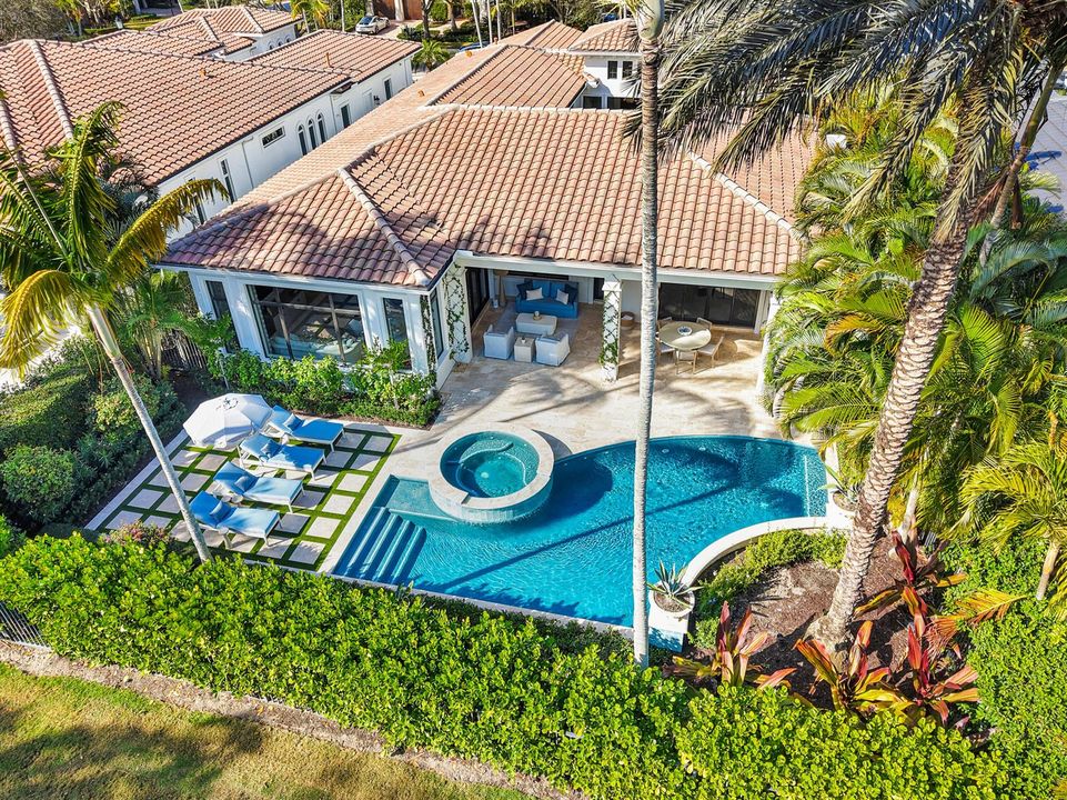 Pool aerial