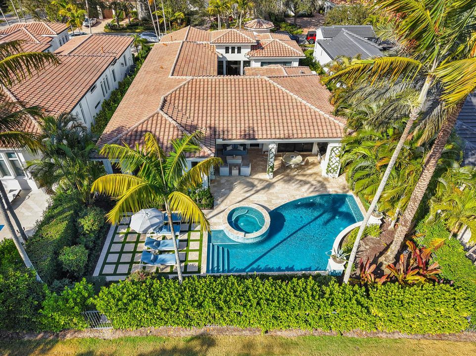 Aerial pool