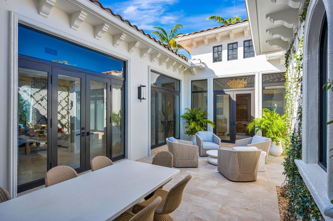 Interior courtyard