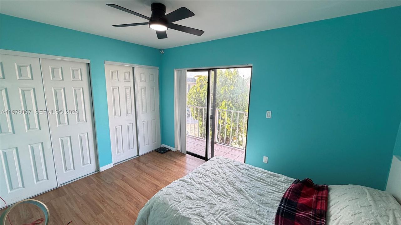 Second room upstairs with walkout open balcony