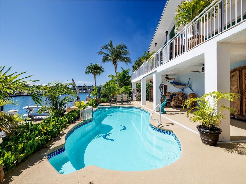 Pool Canal side