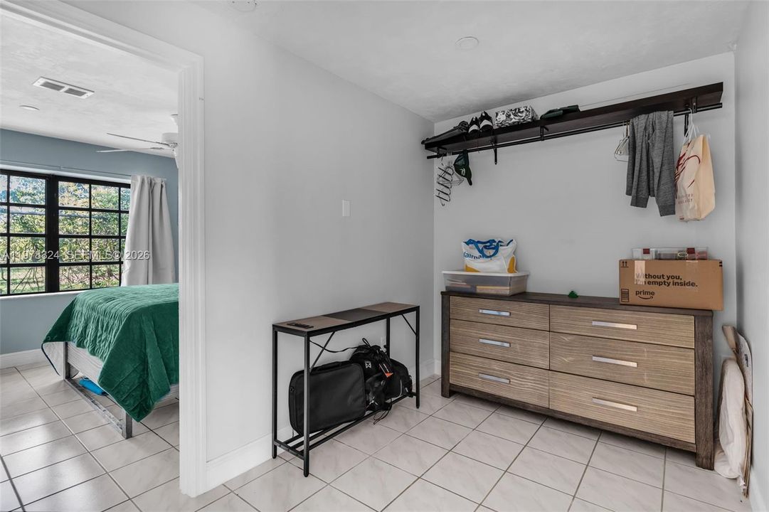 Main Home - Closet Area - Third Bedroom