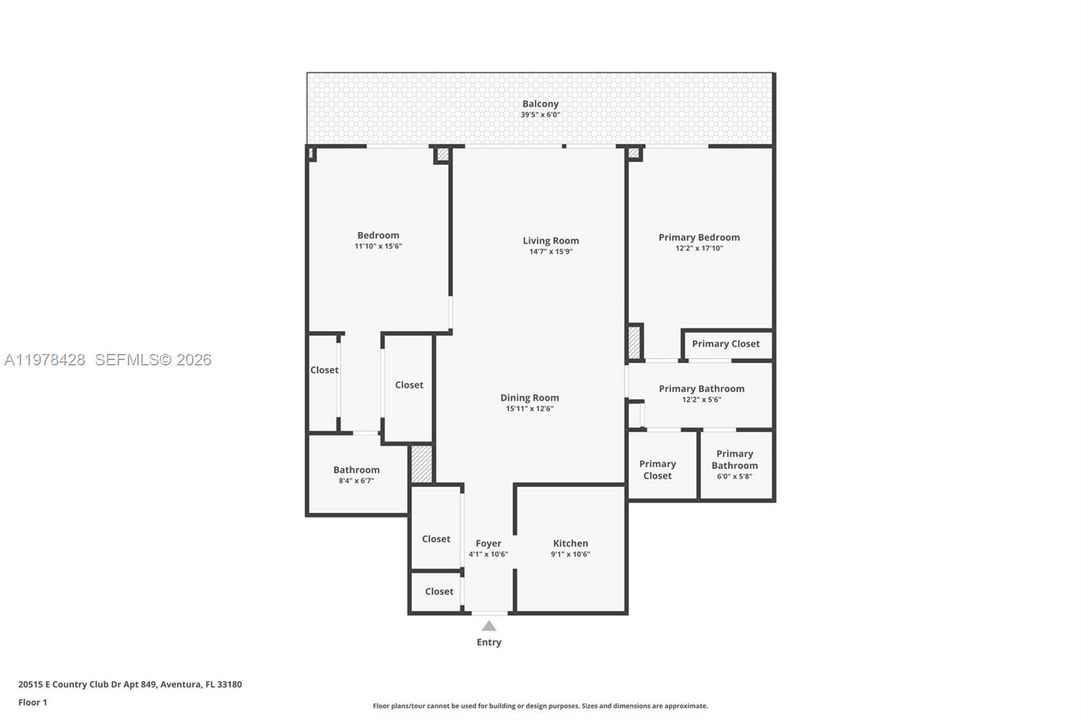 На продажу: $389,000 (2 спален, 2 ванн, 1139 Квадратных фут)