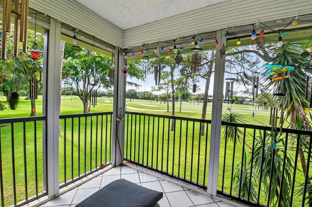 Screened in Balcony