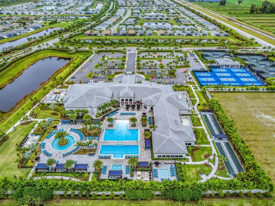 Aerial View Of Clubhouse