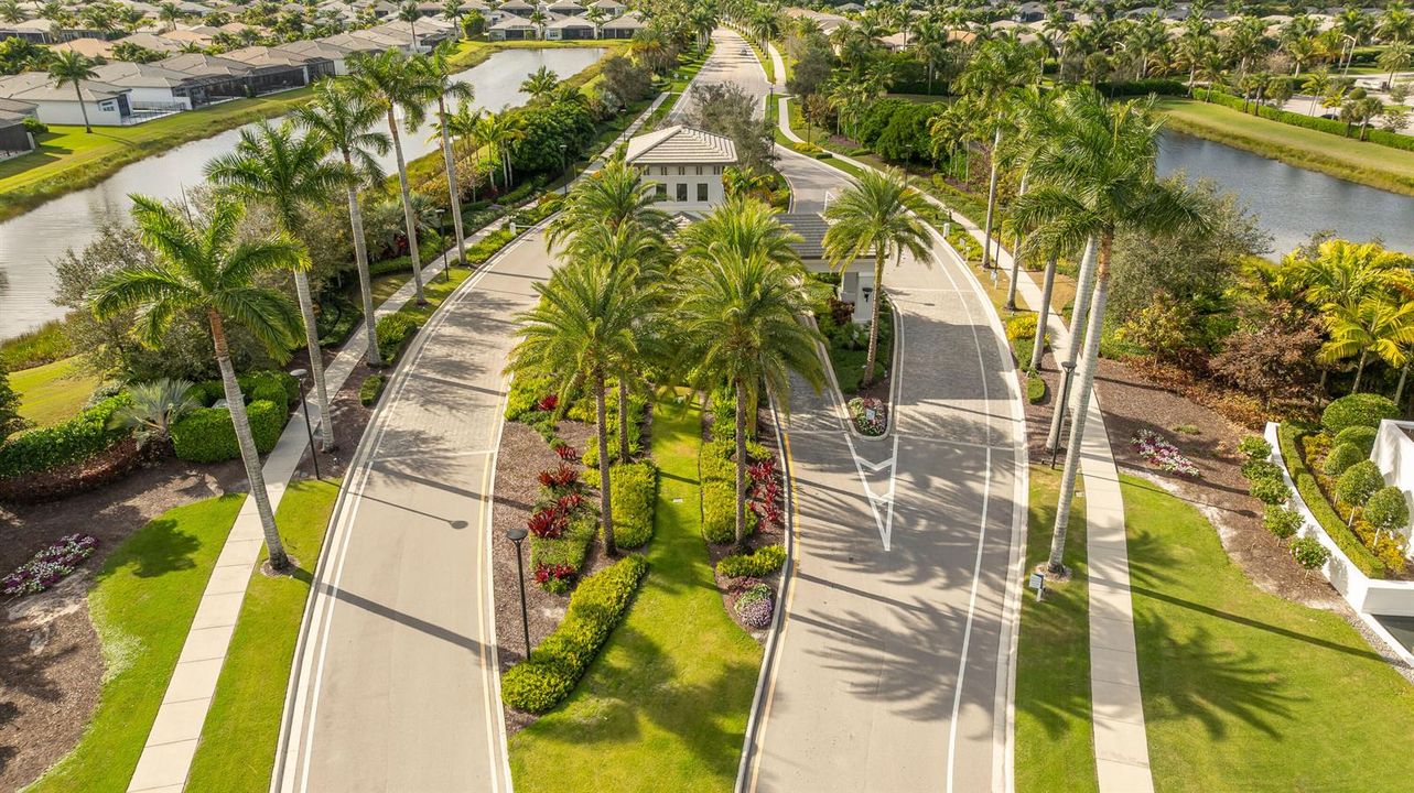 Aerial View Of Entrance