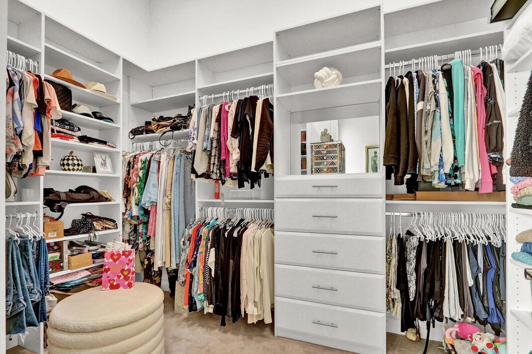 1 of 2 Primary Closets