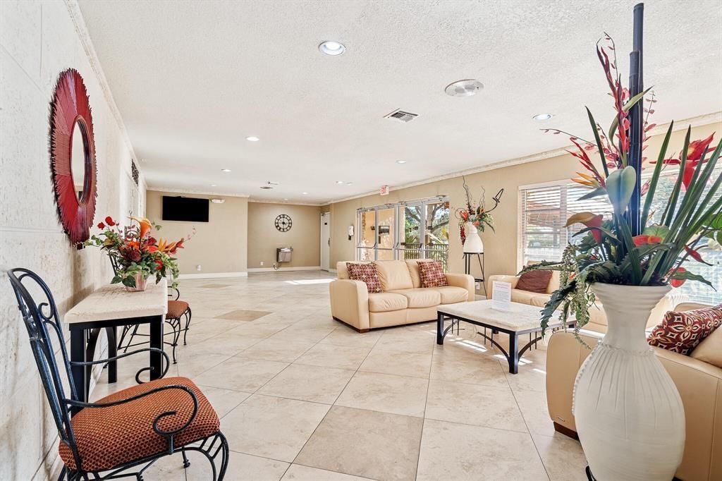 CLUBHOUSE LOBBY