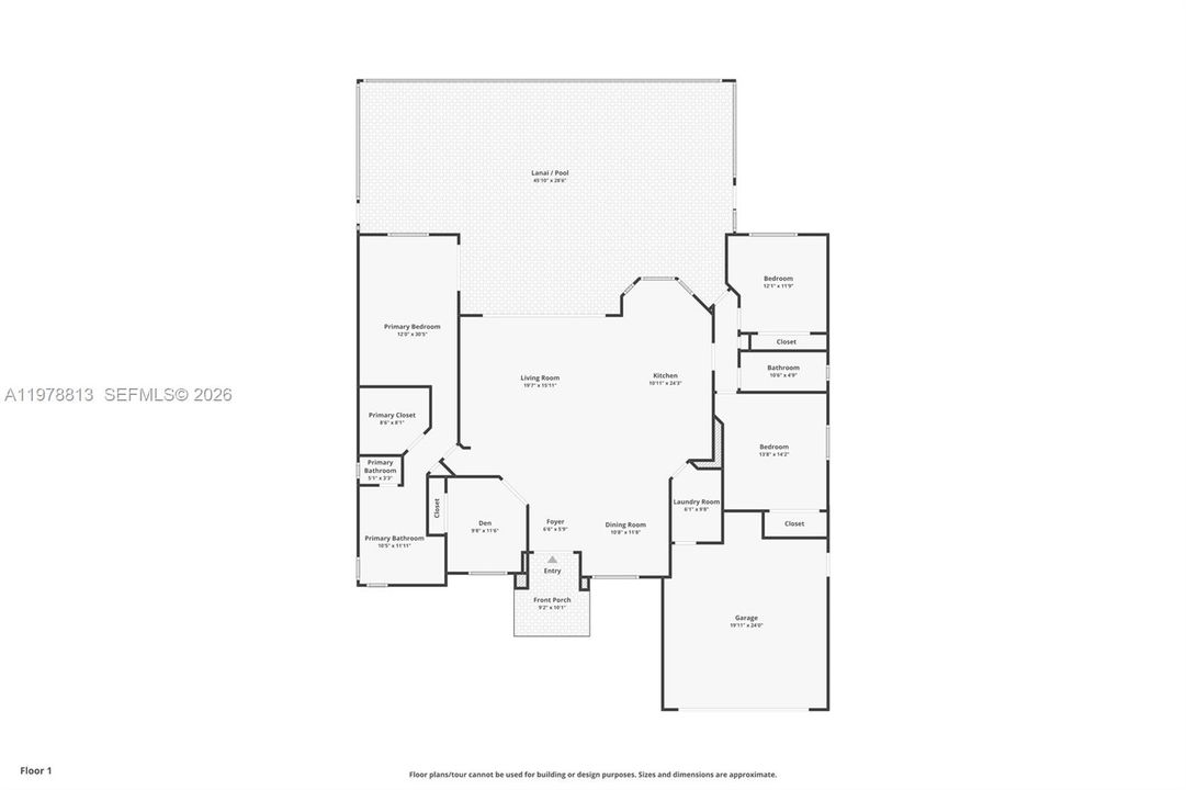 Approximate floor plan
