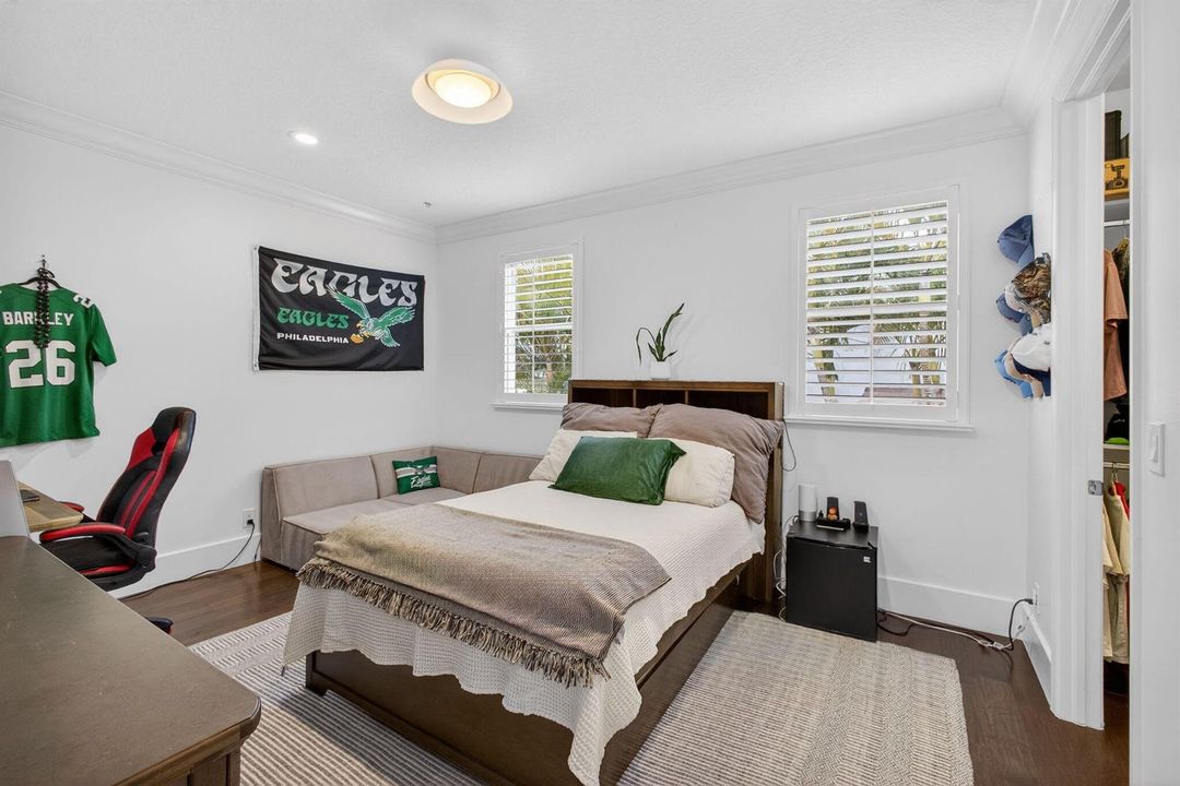 Second floor guest bedroom suite