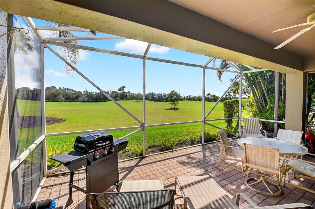 Covered & Screened Patio