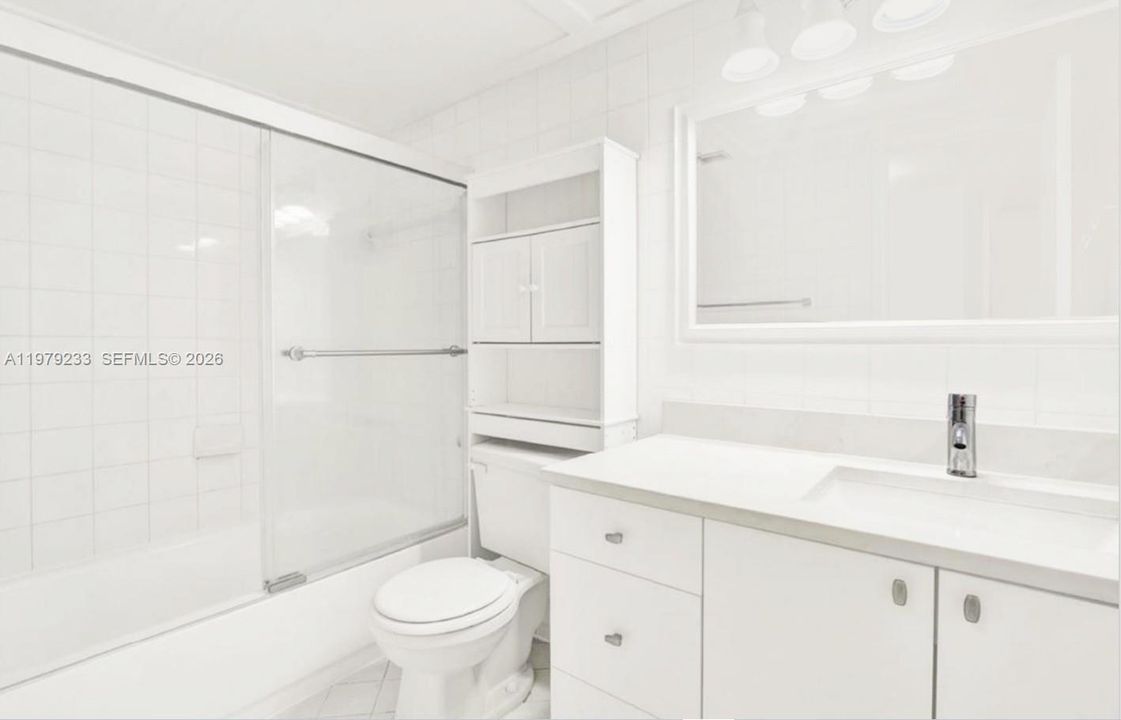 Complete master bath remodel