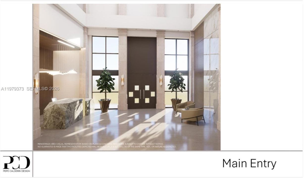 Rendering new lobby
