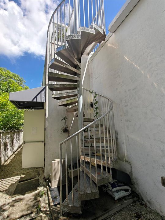 Stairway to Rooftop
