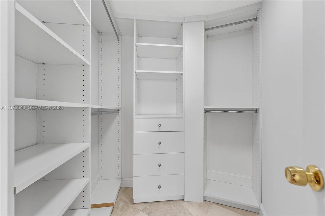 Master Bedroom Closet
