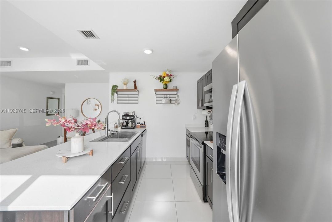 Entrance Kitchen View