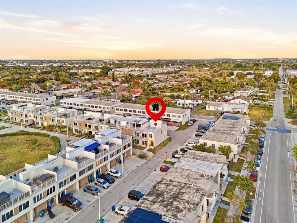 Aerial View West Side