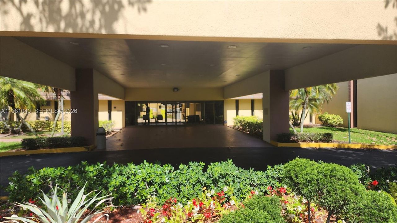Clubhouse Entrance